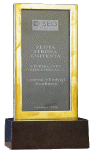 Golden Website contest award